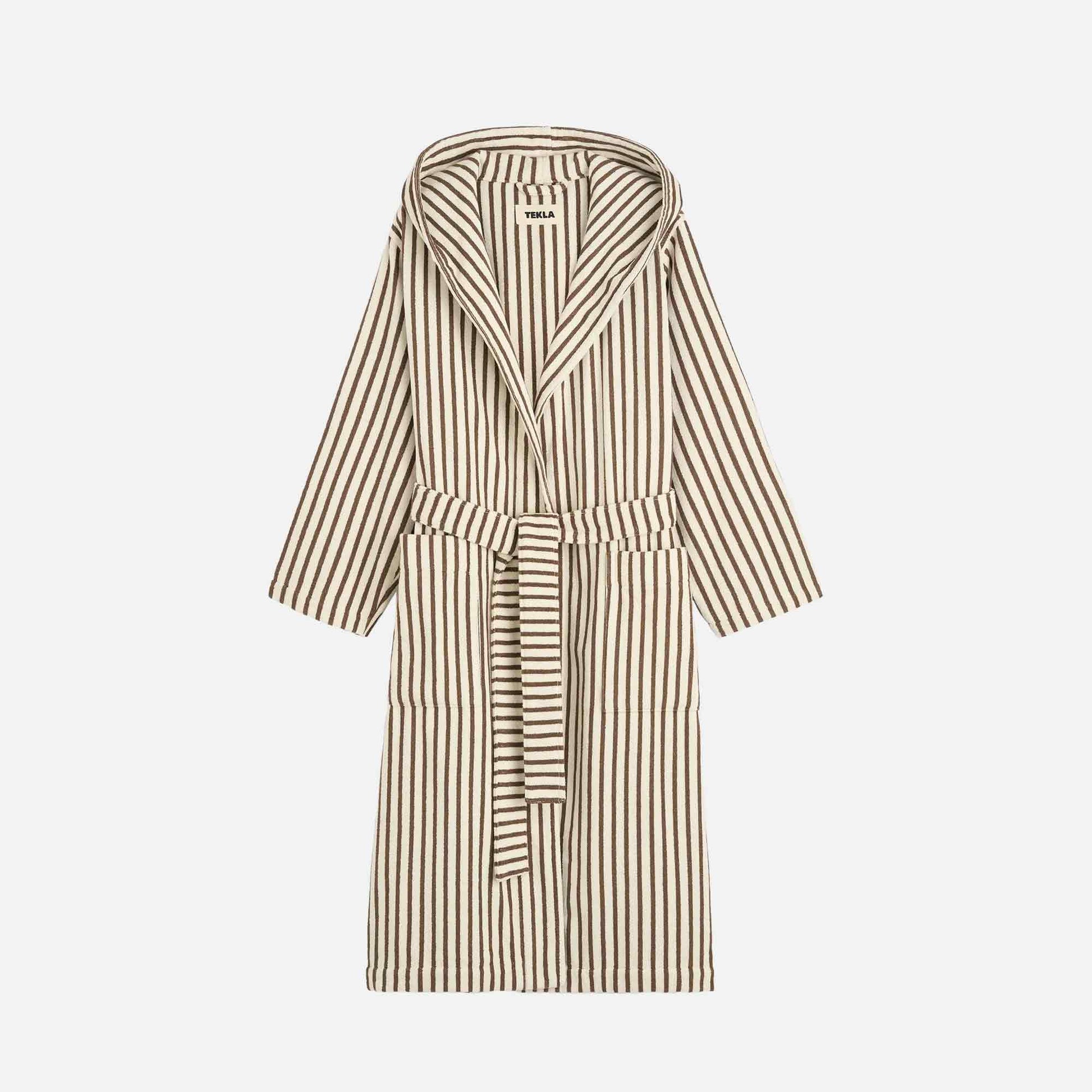 Hooded Bathrobe Kodiak Stripes