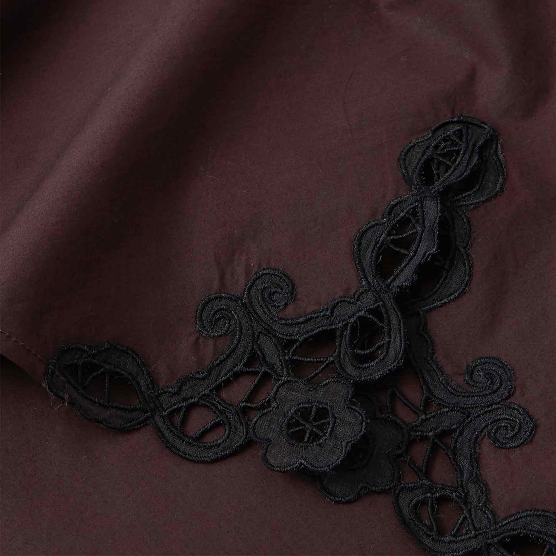 Houna Skirt Marron Fonce