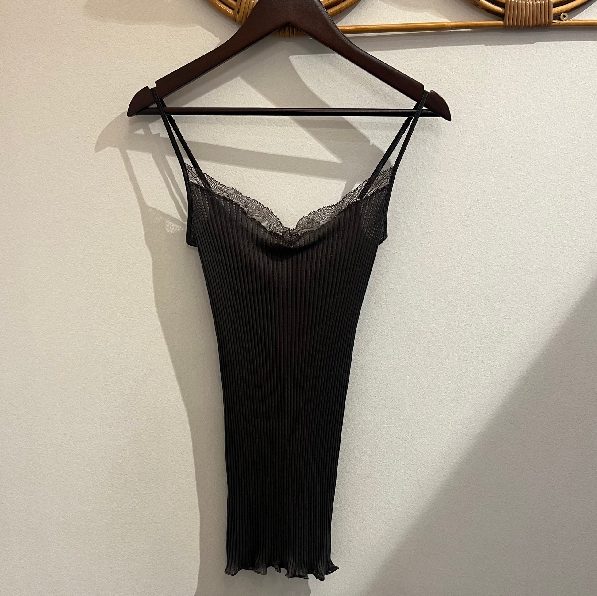Maude Privé Spaghetti Top Espresso