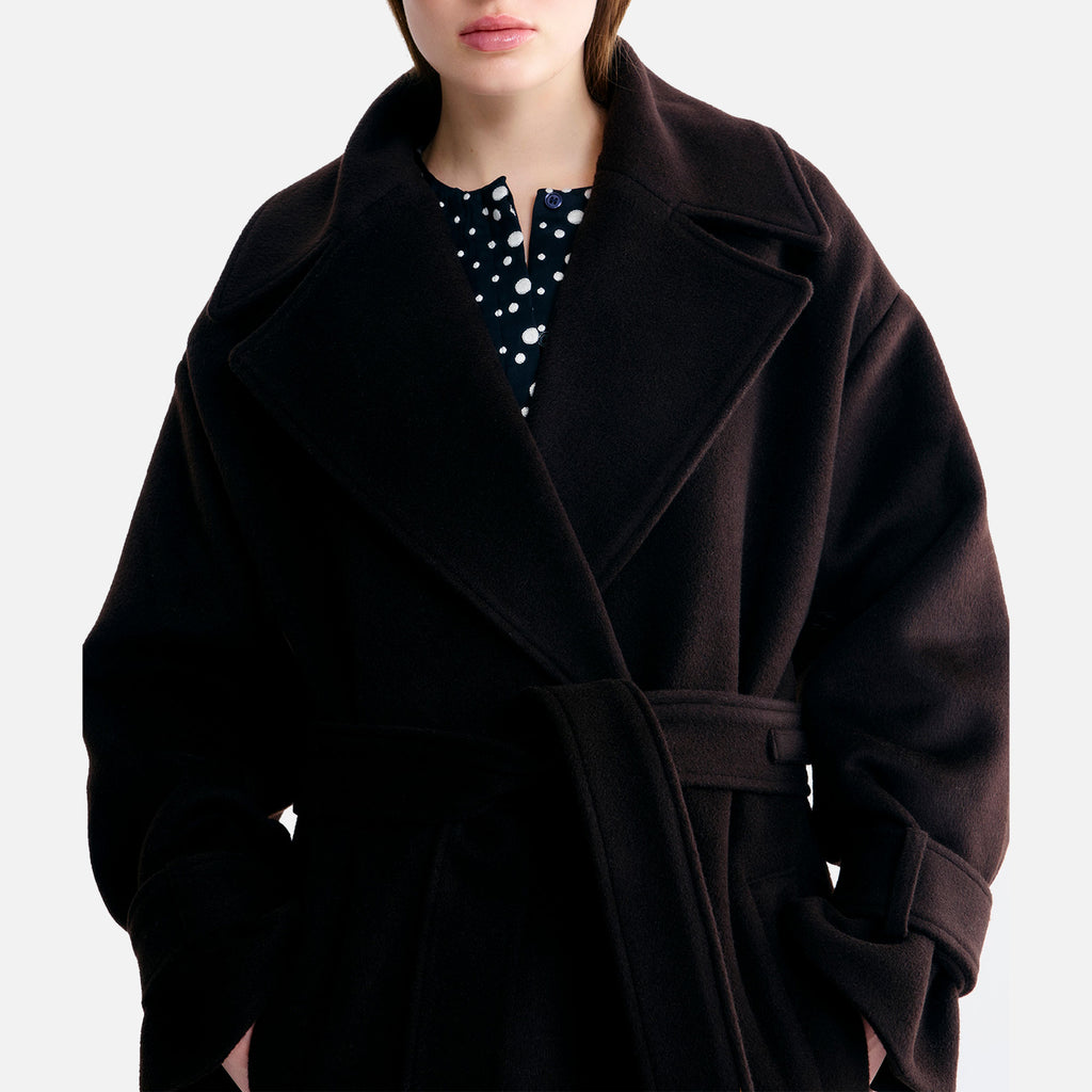 Ibi Coat Chestnut