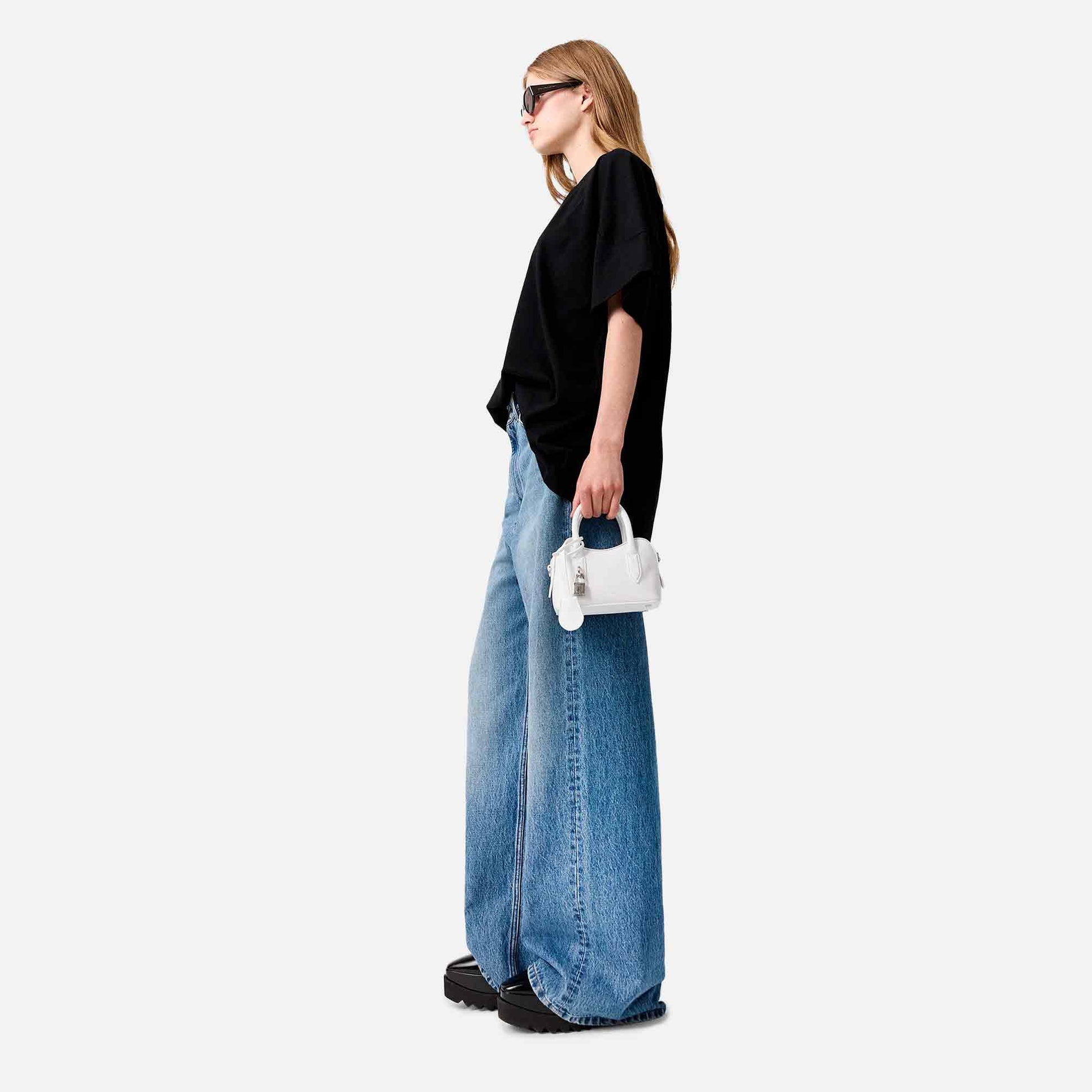 Iconic Blue Wide Leg Jeans Mid Vintage Blue