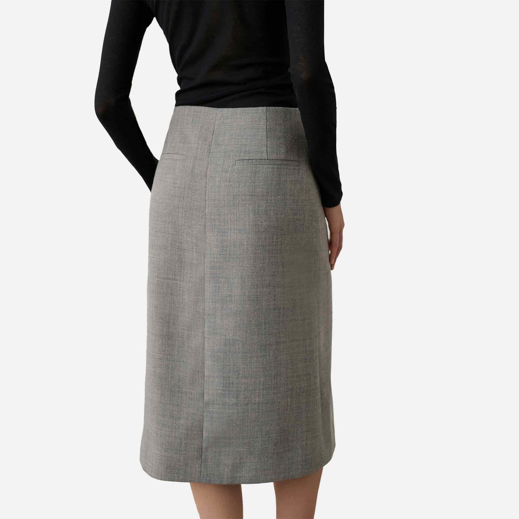 Idra Skirt Gris Chine