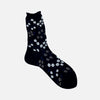 Tiny Flowers Socks Black