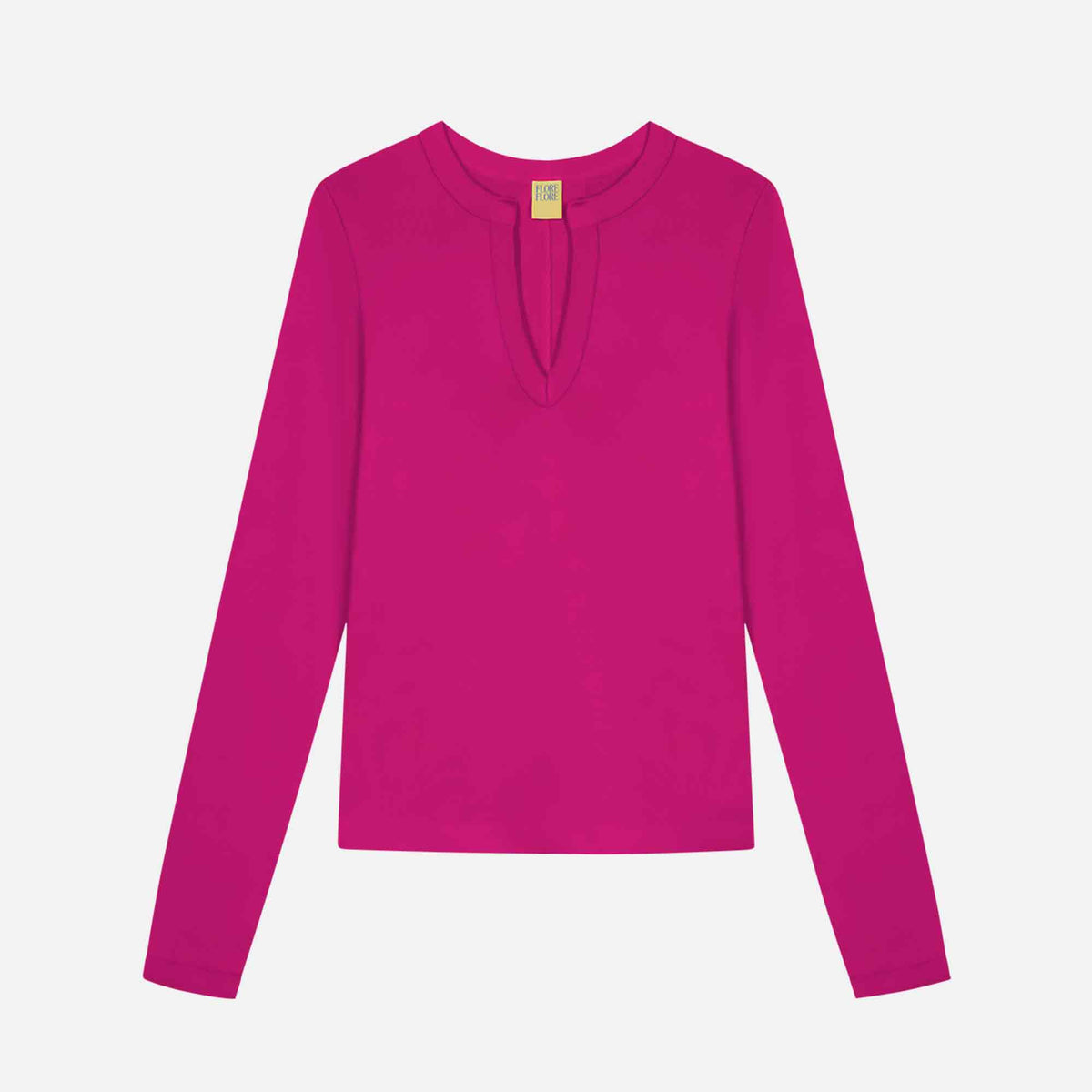 Iman Longsleeve Tee Magenta