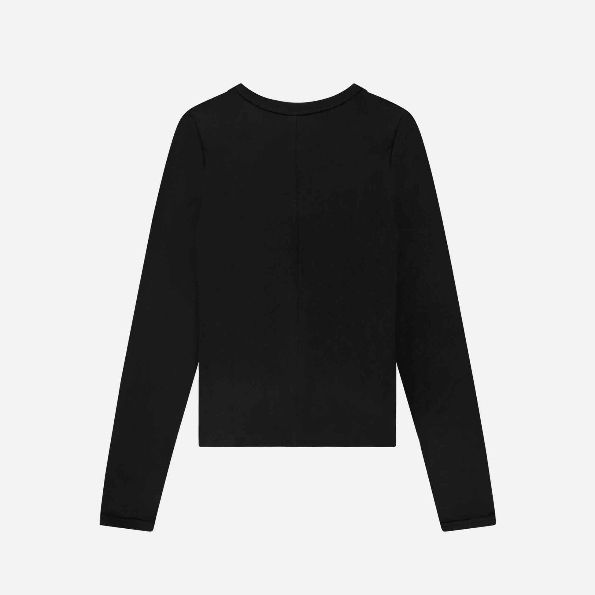 Iman Longsleeve Tee Black