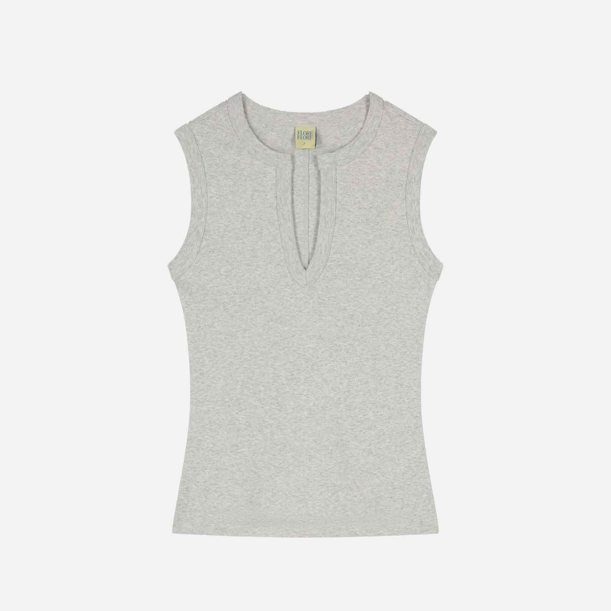 Iman Tank Top Heather Grey