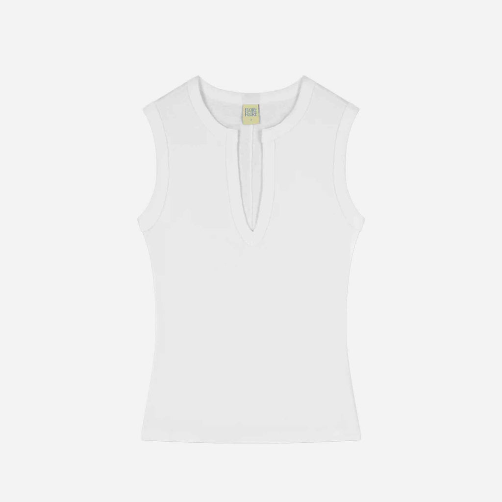 Iman Tank Top White