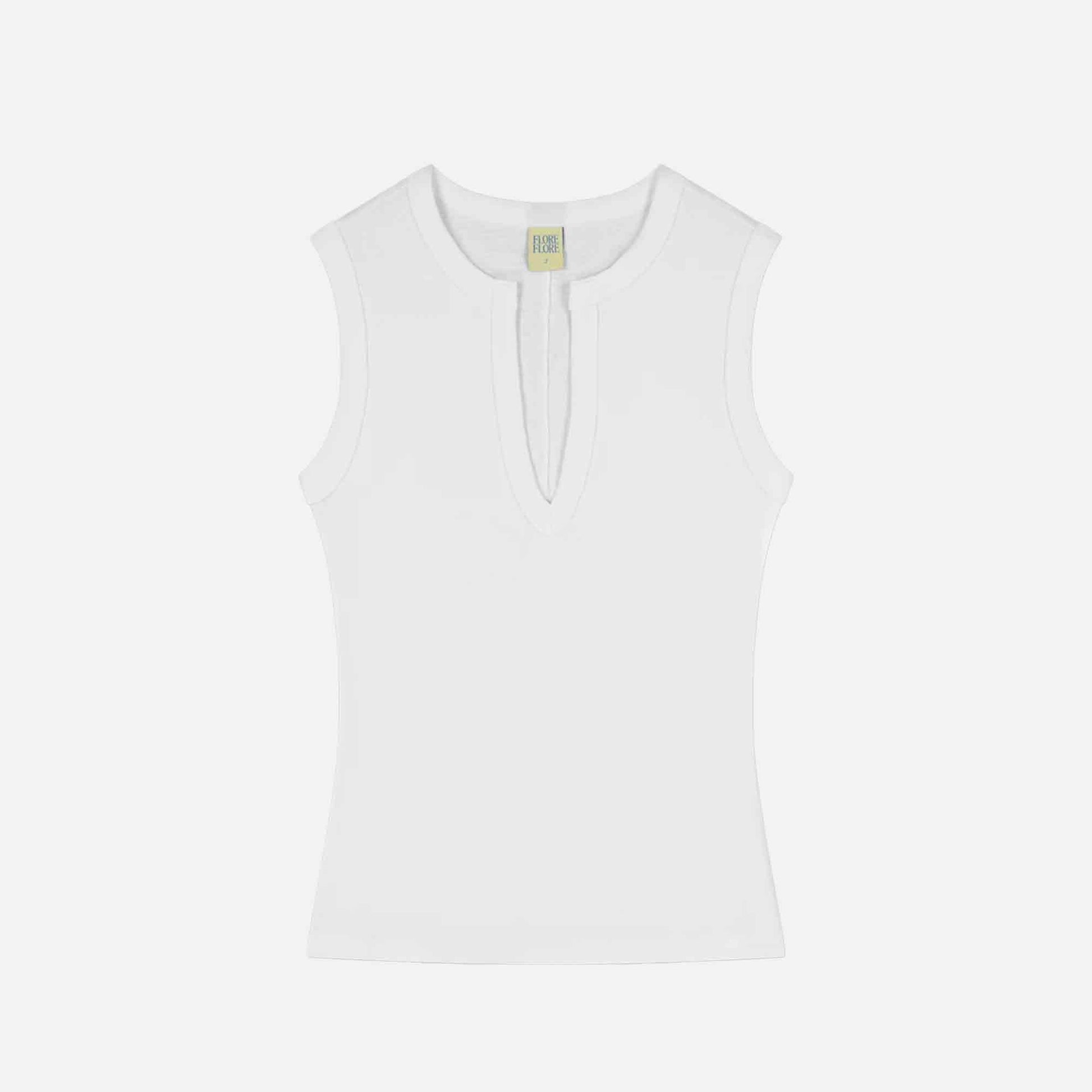 Iman Tank Top White