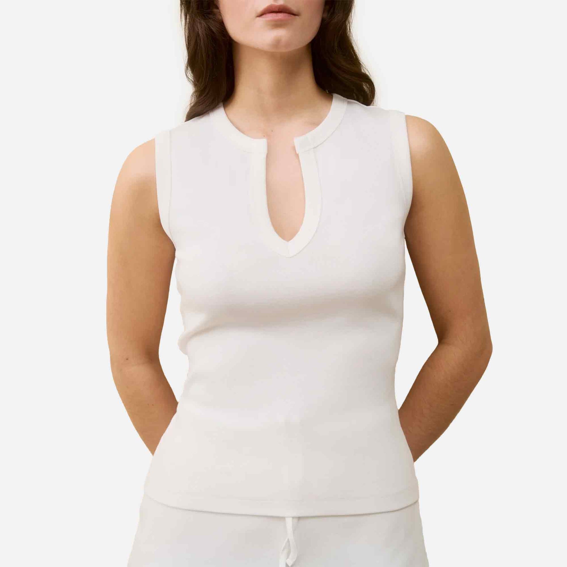 Iman Tank Top White