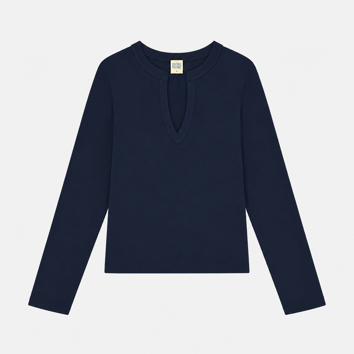 Iman Longsleeve Tee Navy