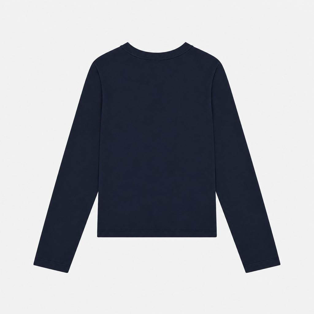 Iman Longsleeve Tee Navy