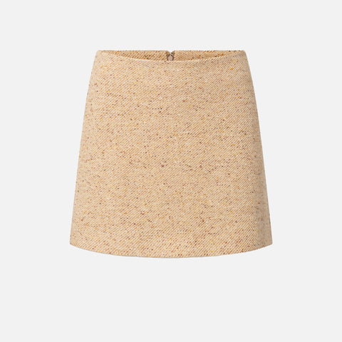 Irina Skirt Multi Beige