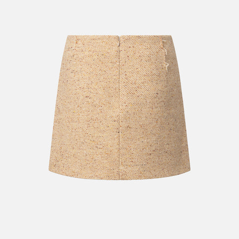 Irina Skirt Multi Beige