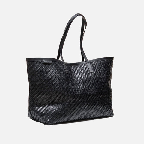 Isai Tote Bag Black Twill