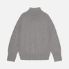 James Highneck Sweater Grey Melange