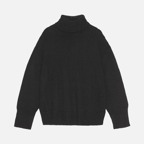 James Highneck Sweater Black