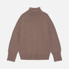 James Highneck Sweater Light Brown