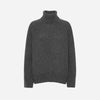 James Highneck Sweater Dark Grey