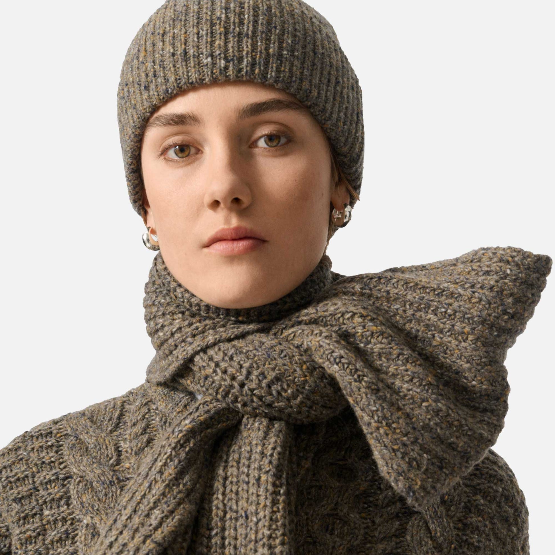 Jara Beanie Multi Green