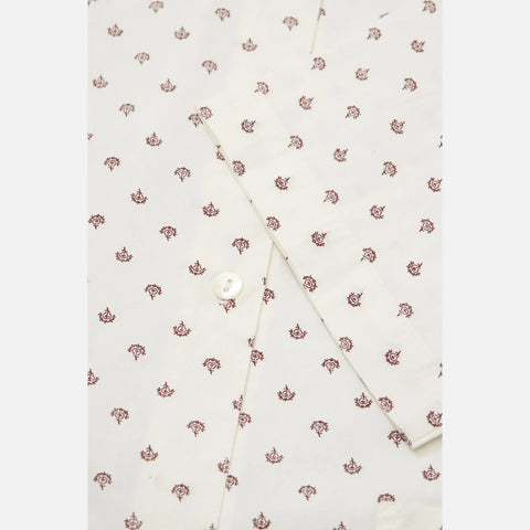 Jasmine Shirt Alistair Print/Light Cream/Dark Burgundy