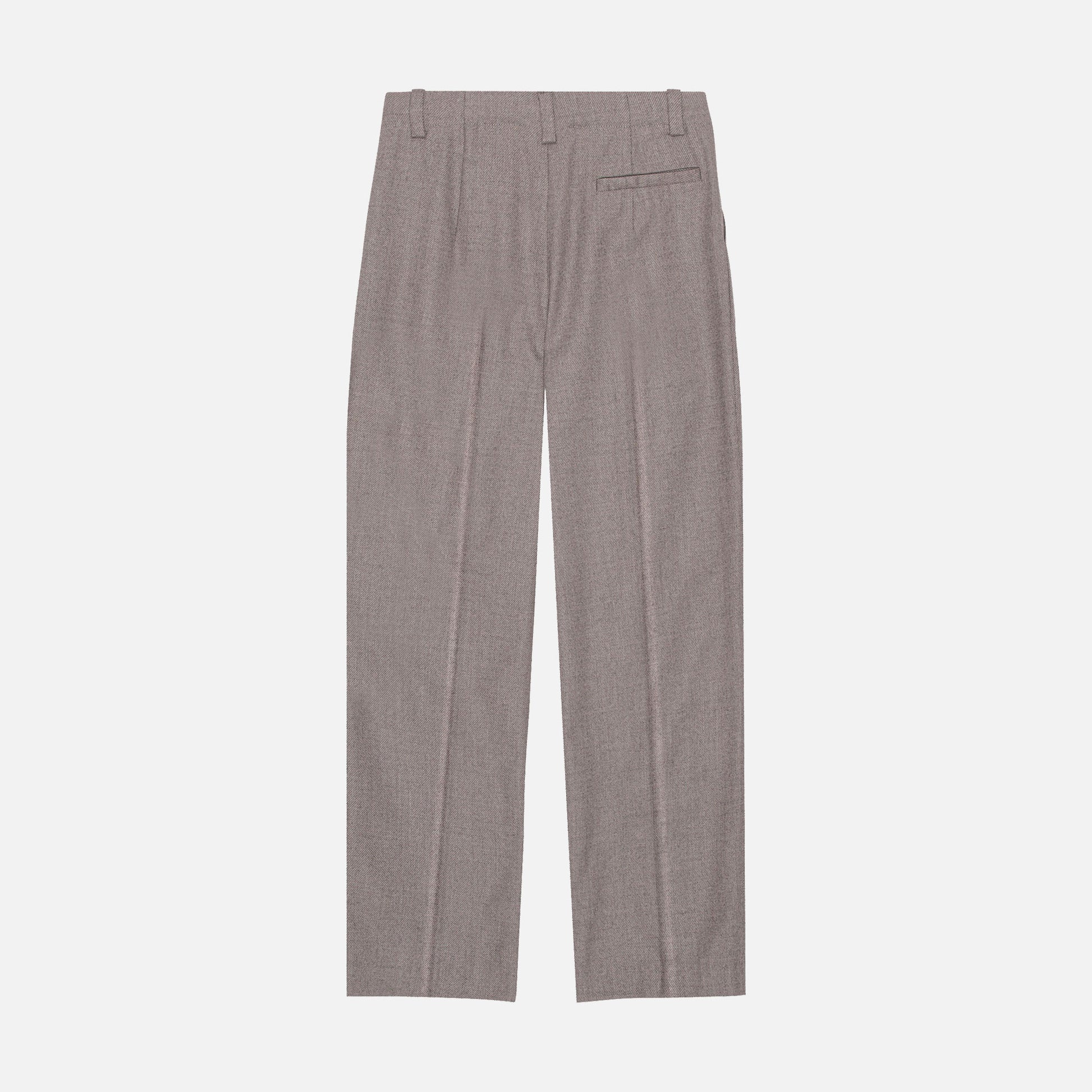 Jean Pants Wool Taupe