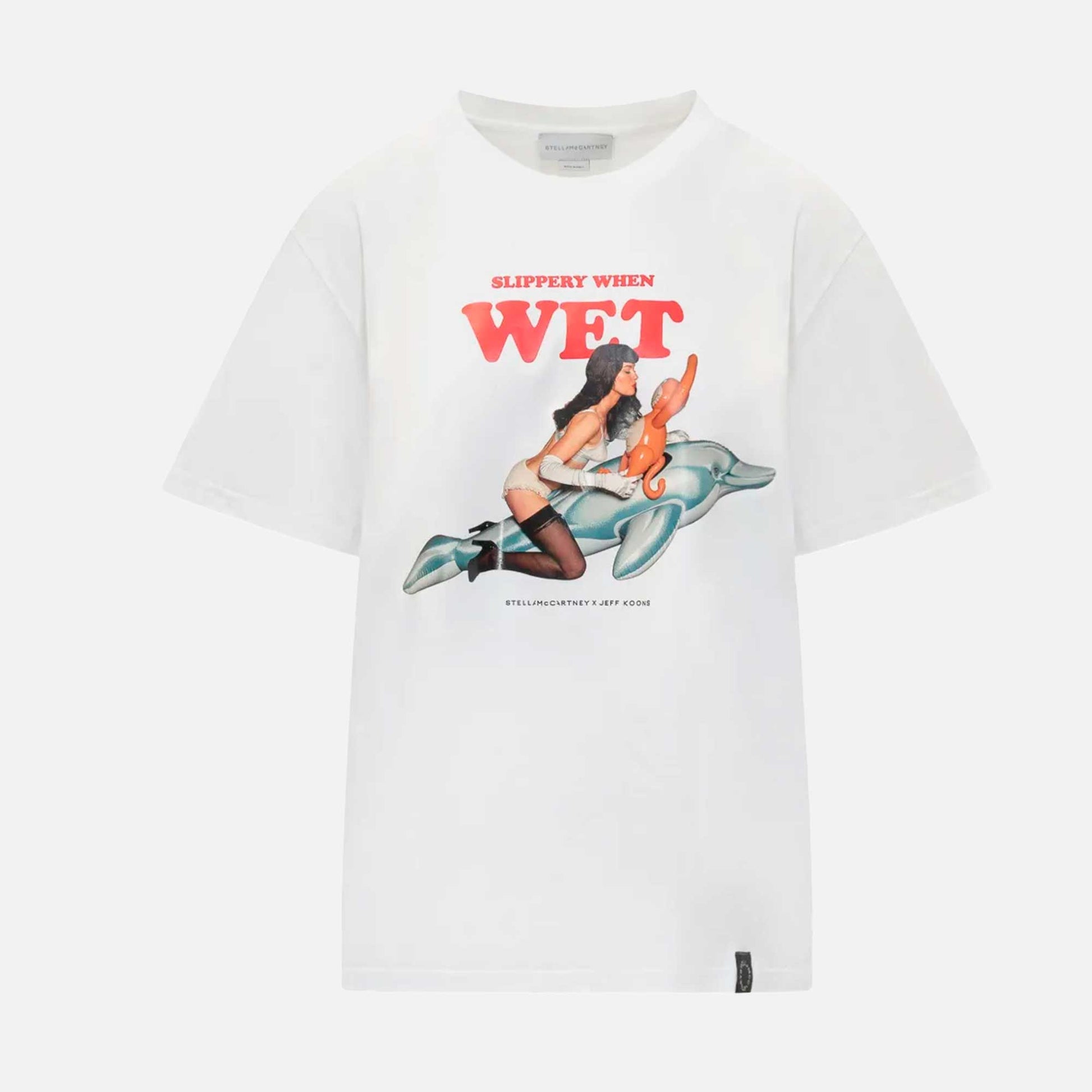 Jeff Koons Boyfriend T-Shirt Pure White