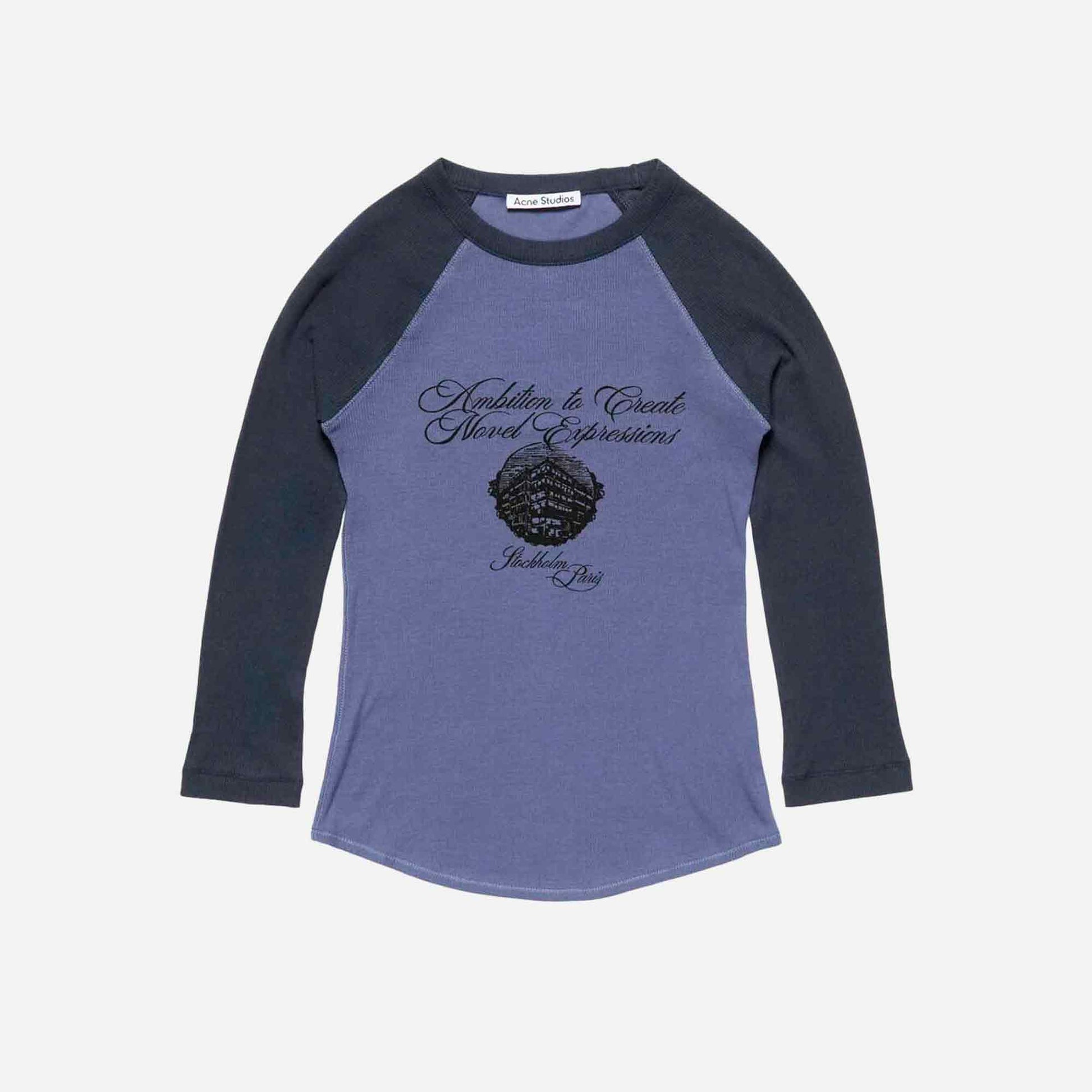 Jersey T-Shirt Denim Blue