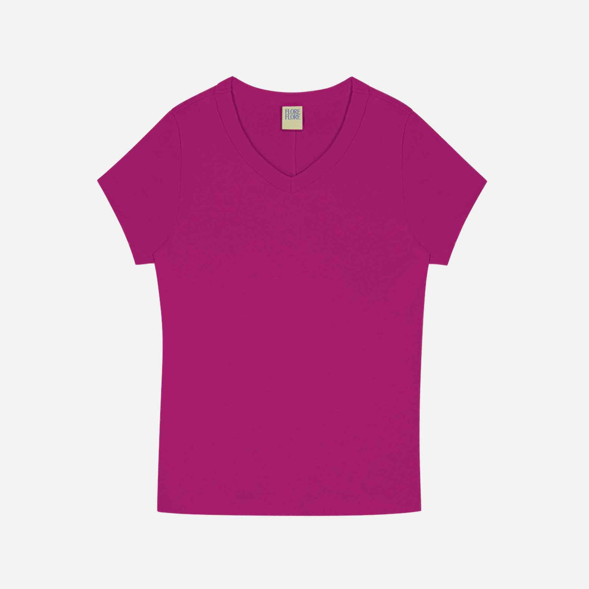 Jill Baby Tee Magenta