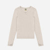 Jill Longsleeve Tee Heather Grey