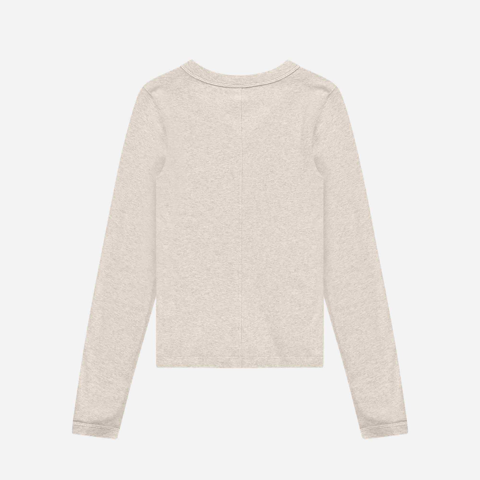 Jill Longsleeve Tee Heather Grey