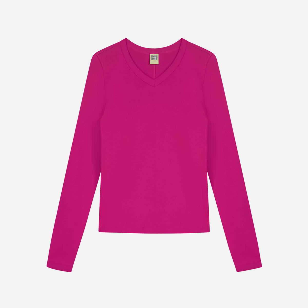 Jill Longsleeve Tee Magenta