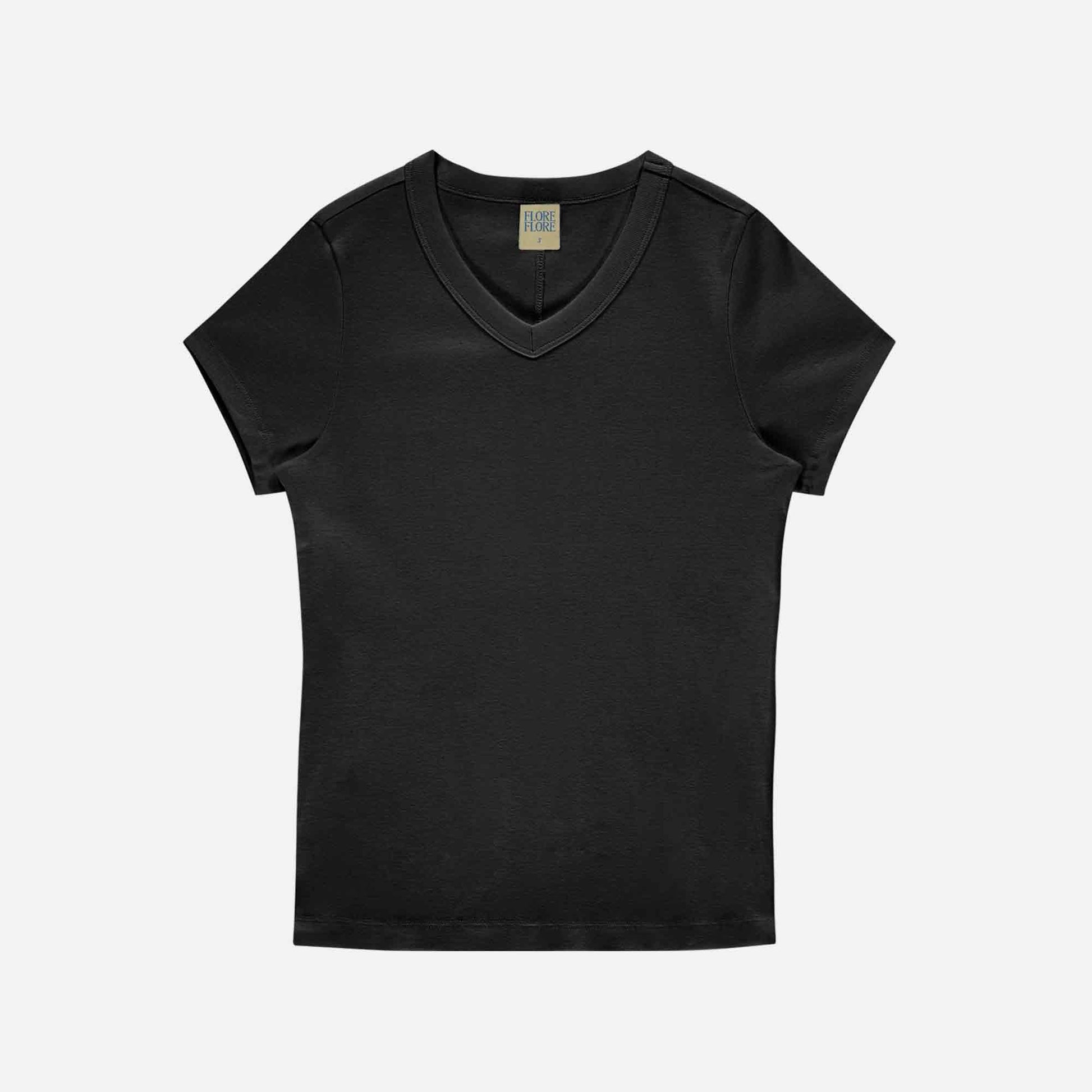 Jill Baby Tee Black