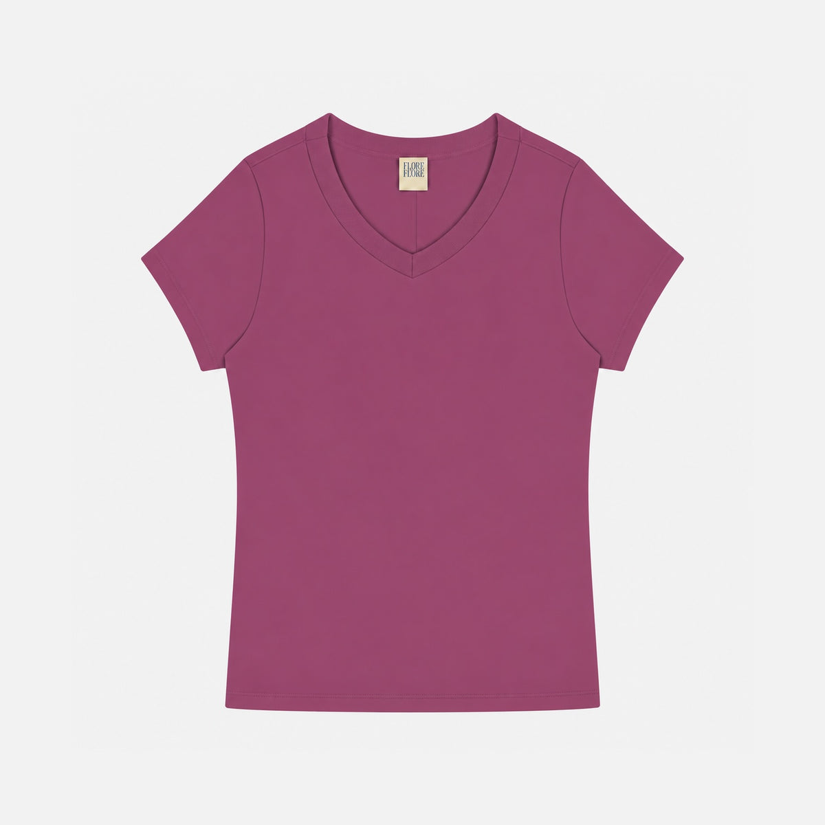 Jill Baby Tee Magenta