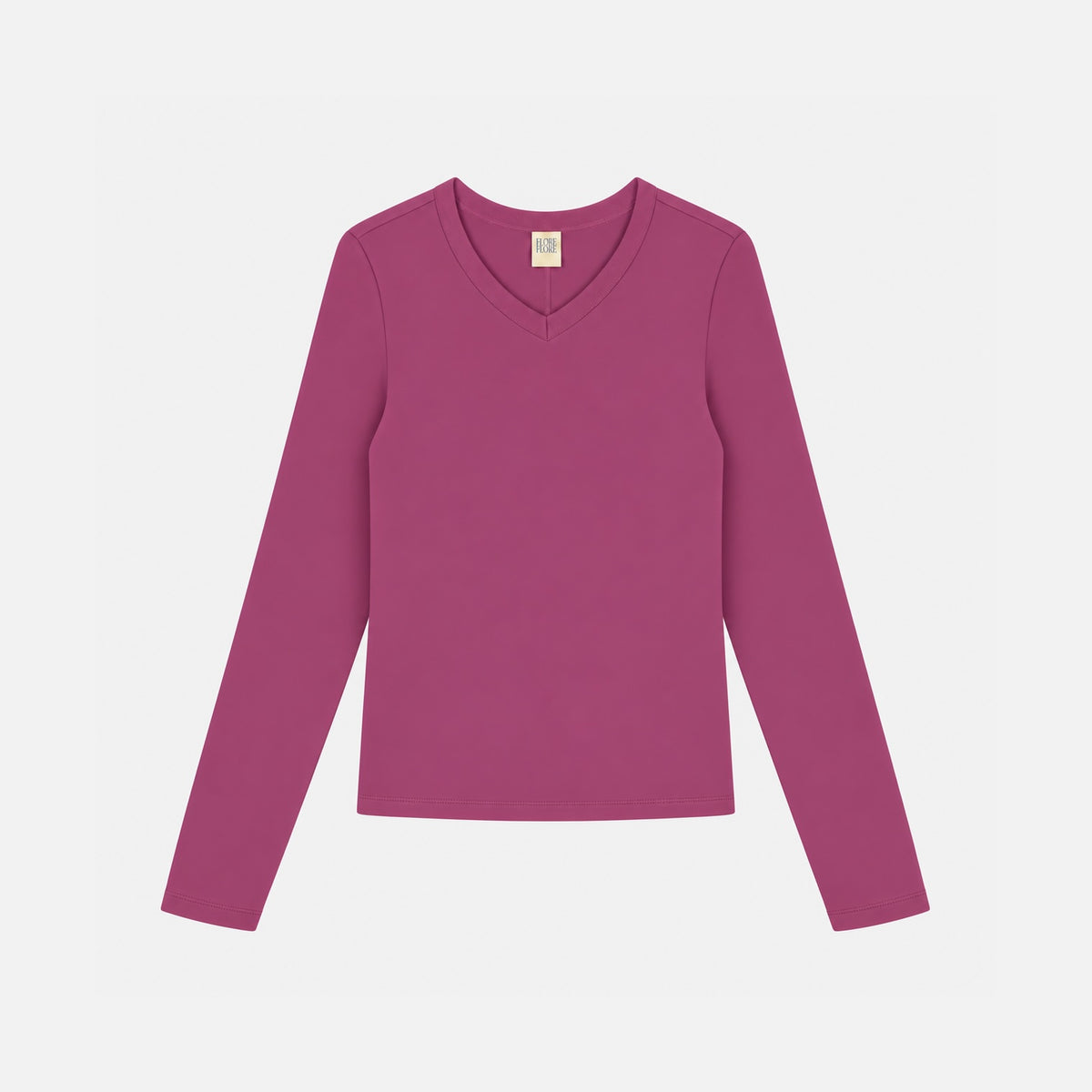 Jill Longsleeve Tee Magenta
