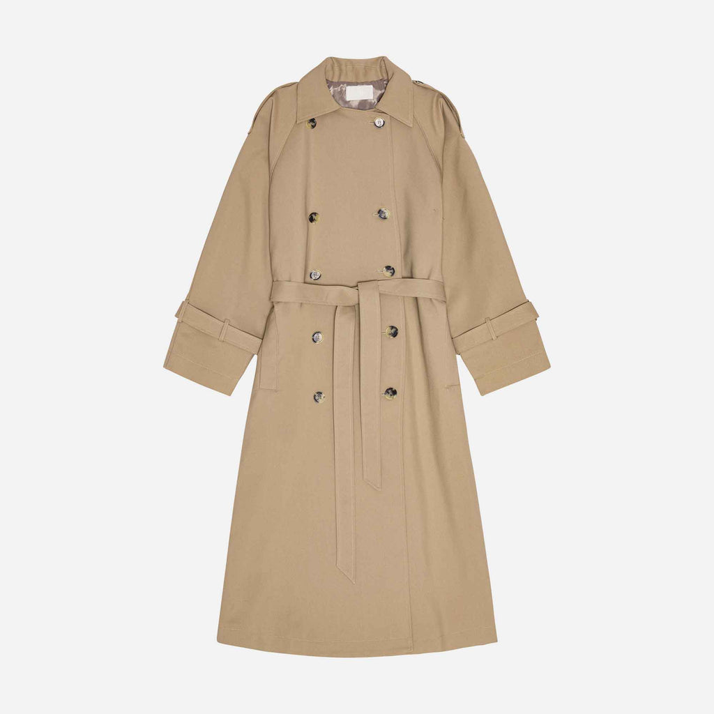 John Trench Coat Beige