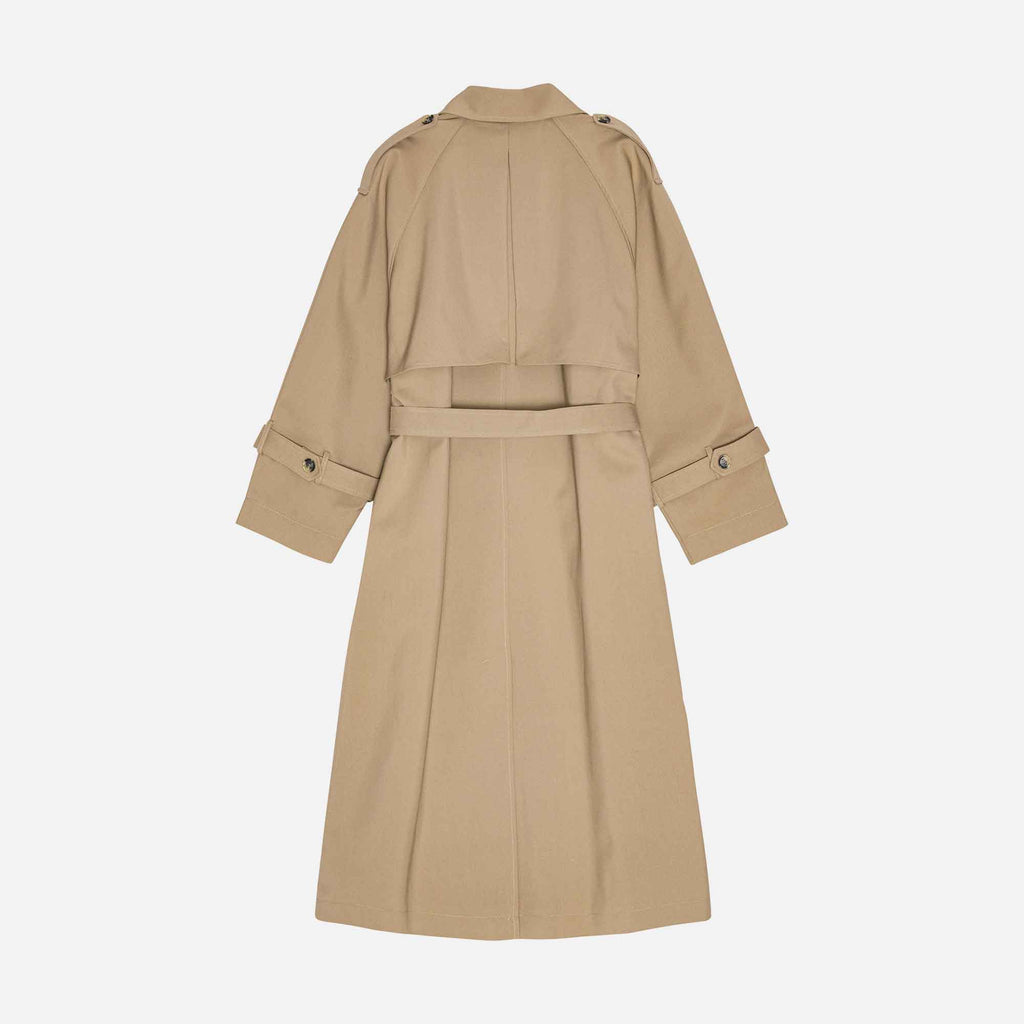 John Trench Coat Beige
