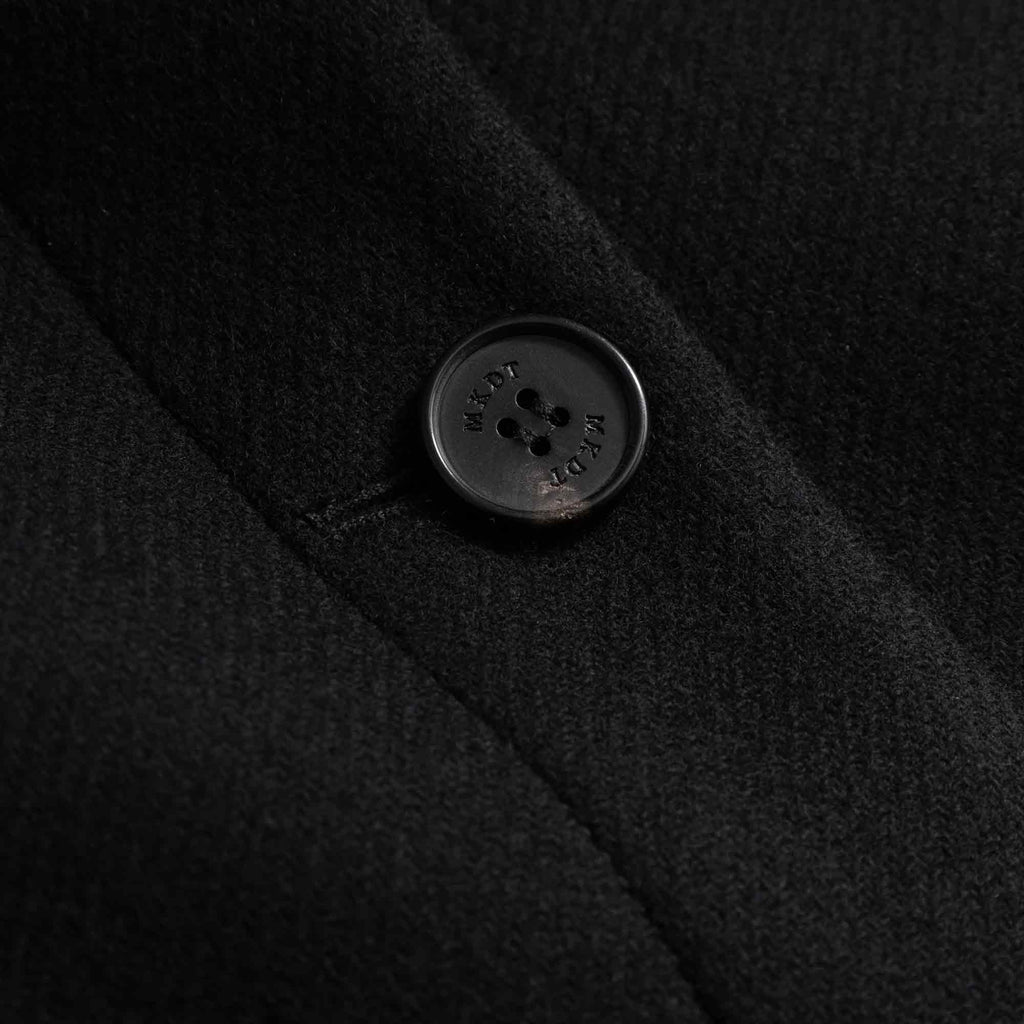 Julia Two Layered Wool Coat Black