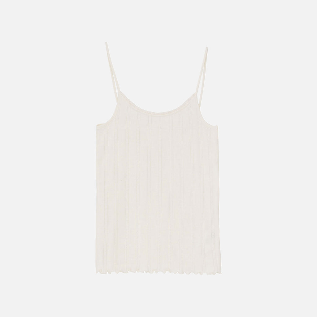 June Cami Top Ecru
