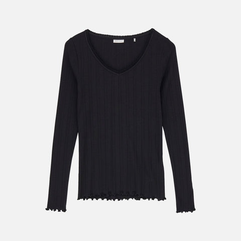 June V Blouse Black