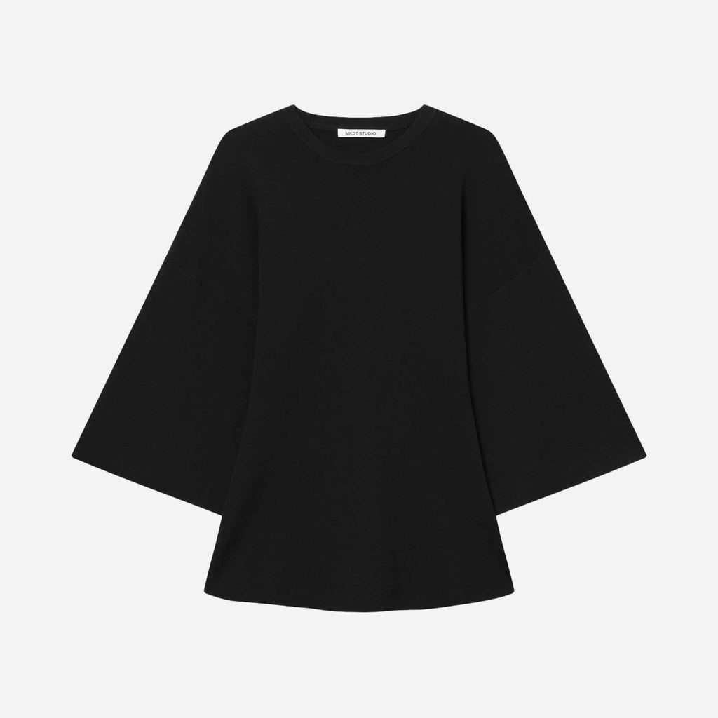 Kama Merino Blouse Black