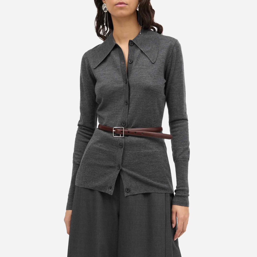 Kassy Knit Medium Grey Melange