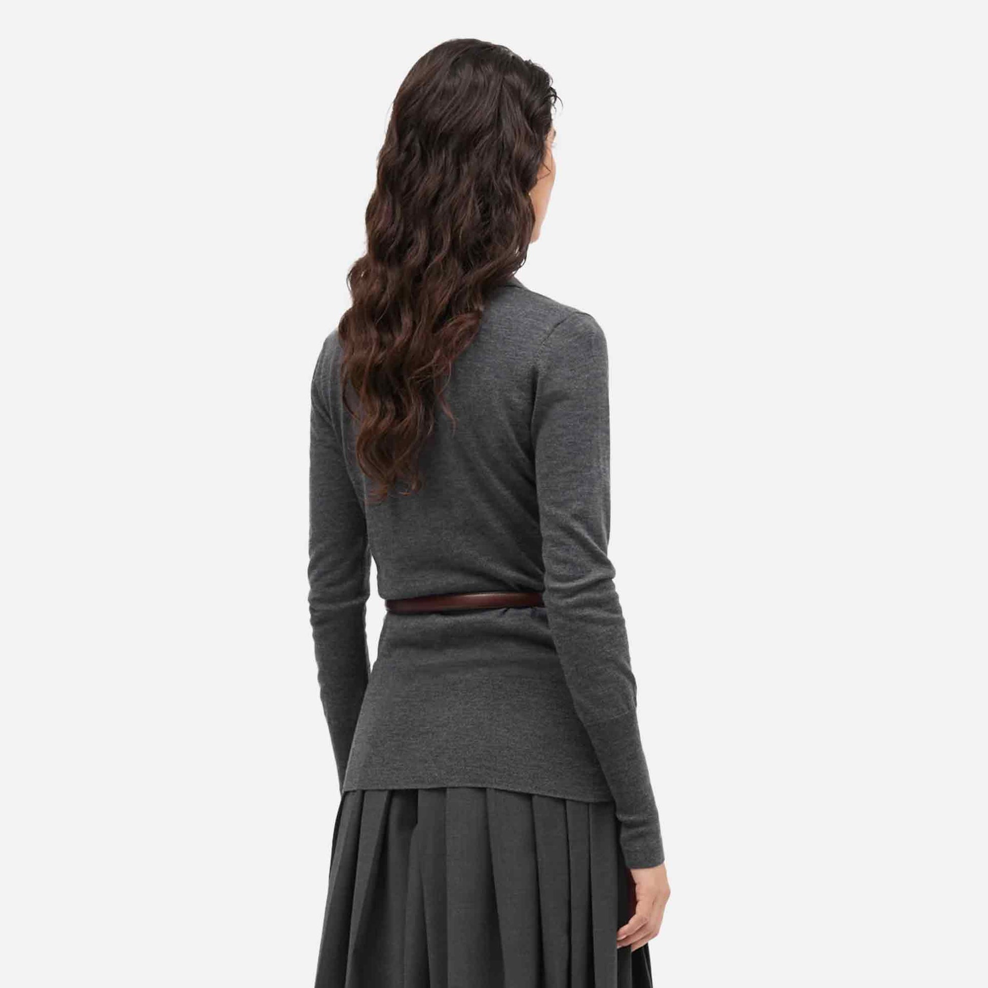 Kassy Knit Medium Grey Melange