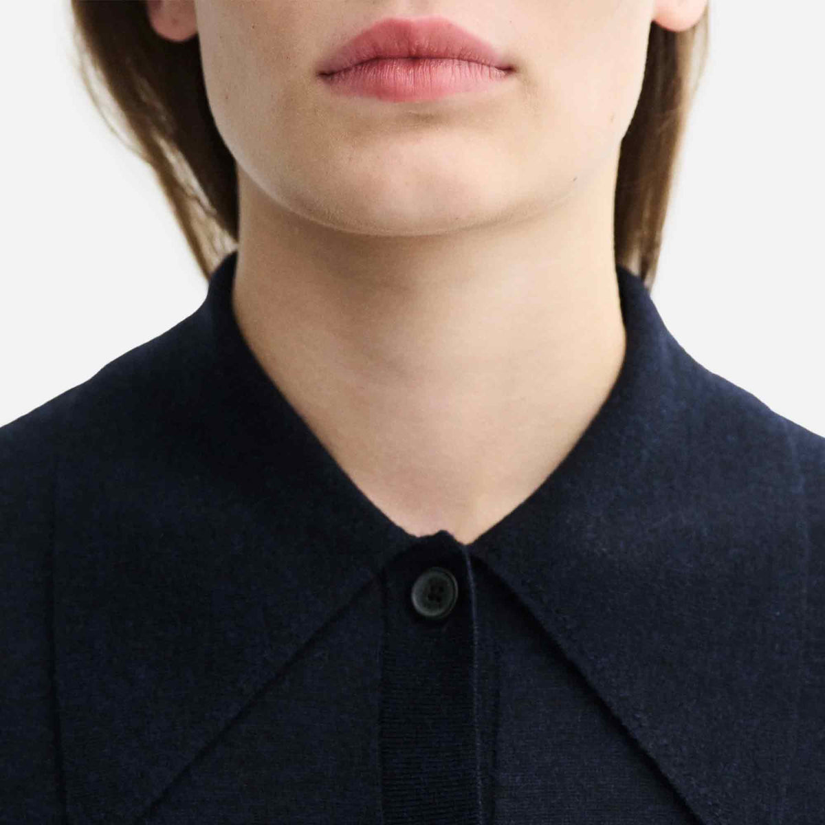 Kassy Merino Sweater Dark Navy