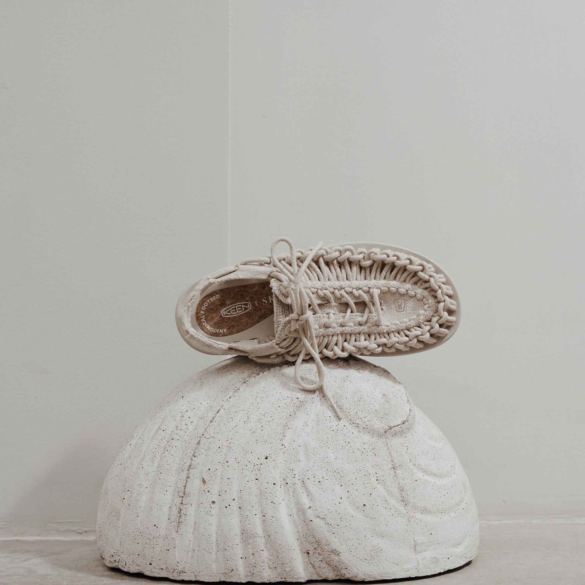 Skall Studio x Keen Uneek Canvas Sandal Natural/Birch