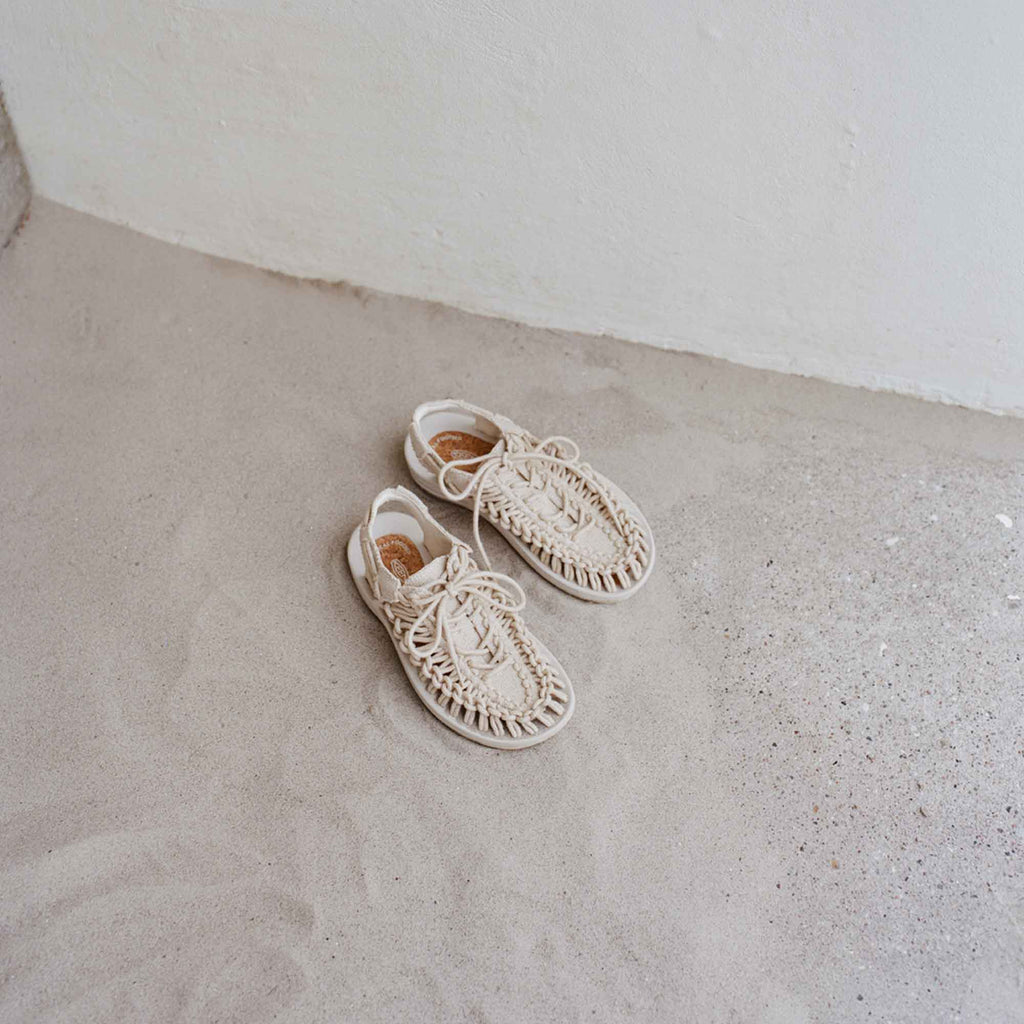 Skall Studio x Keen Uneek Canvas Sandal Natural/Birch