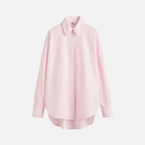 Kimono-Sleeve Poplin Shirt Blossom