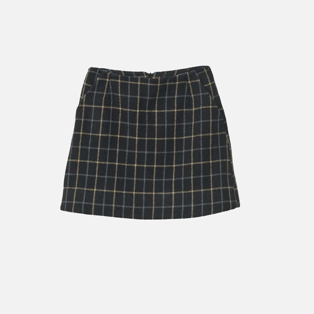 Kjellerup Wool Skirt Black