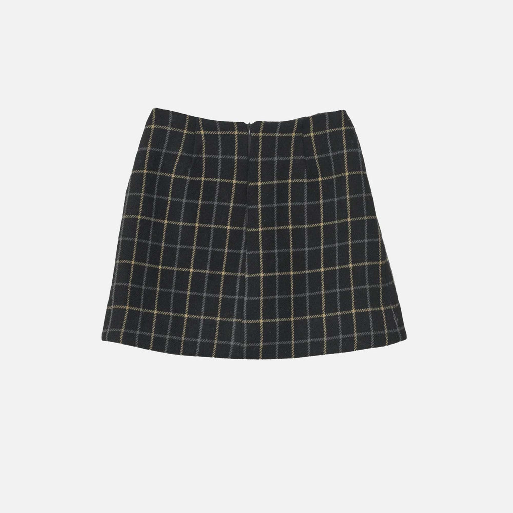 Kjellerup Wool Skirt Black