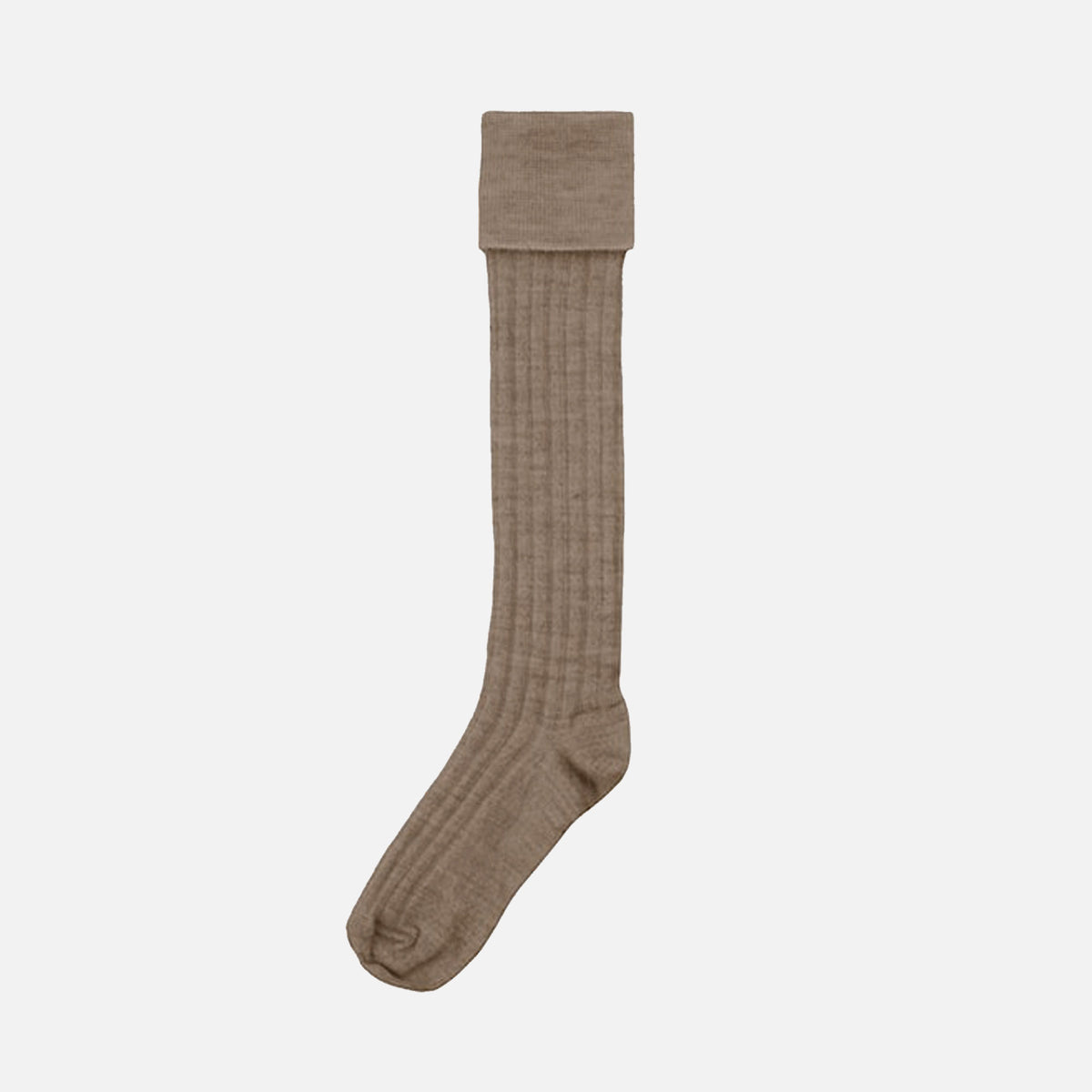 Knee Socks Wool Chestnut/Melange
