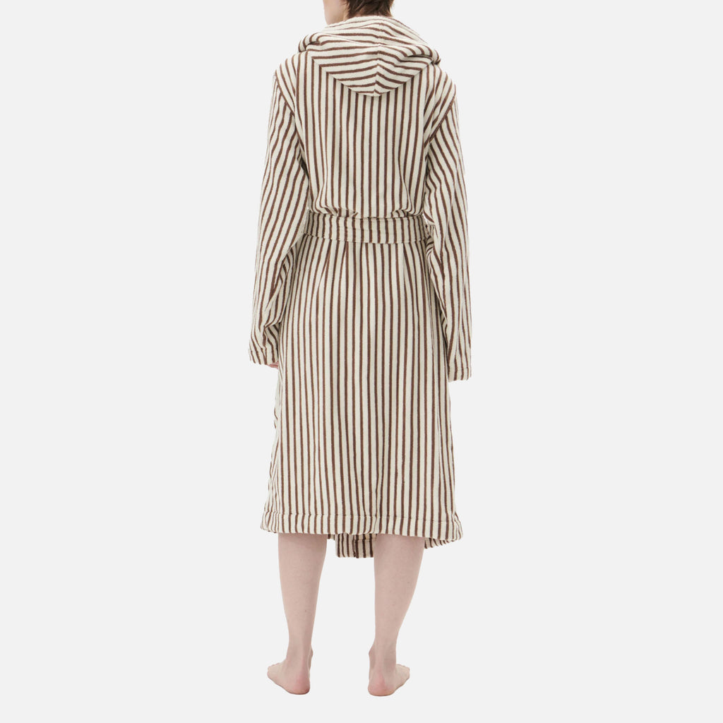 Hooded Bathrobe Kodiak Stripes